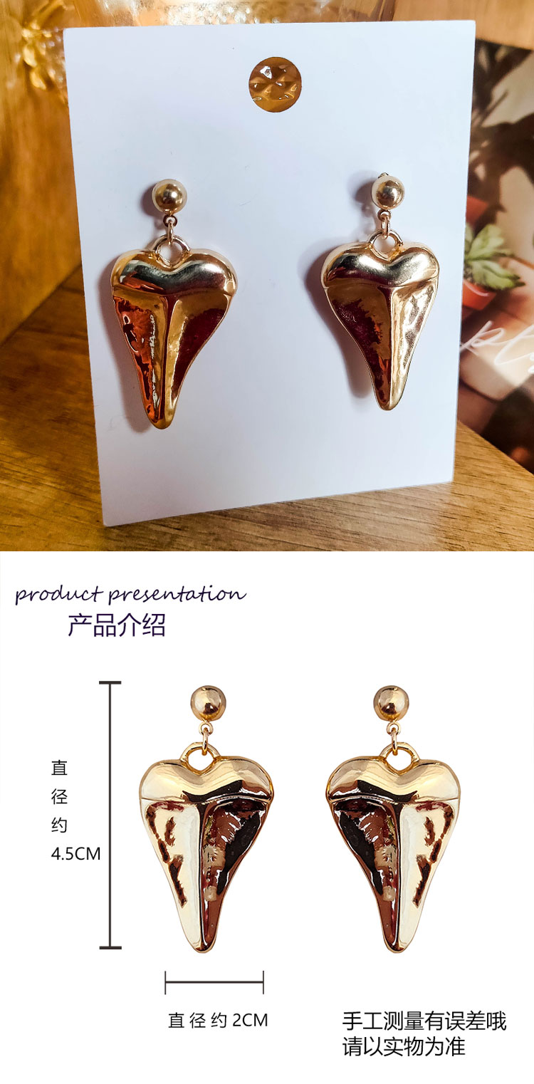 復(fù)古幾何金屬不規(guī)則耳環(huán)批發(fā)