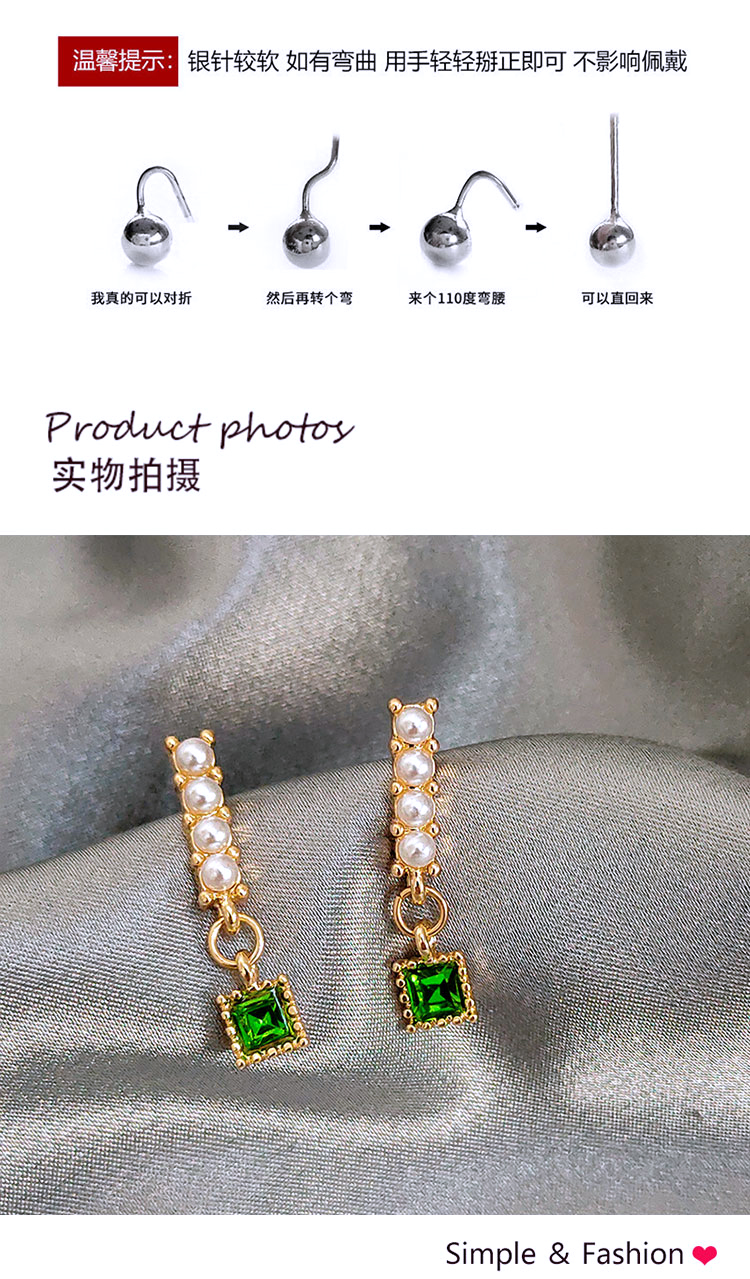 首飾廠家法式復古珍珠耳環(huán)